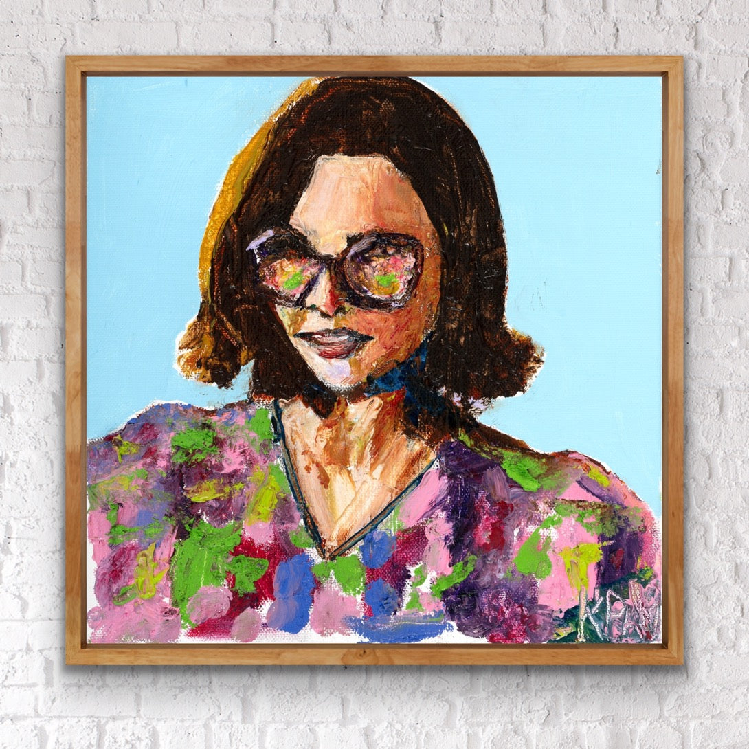 Parker Posey Victoria Ratliff White Lotus Print