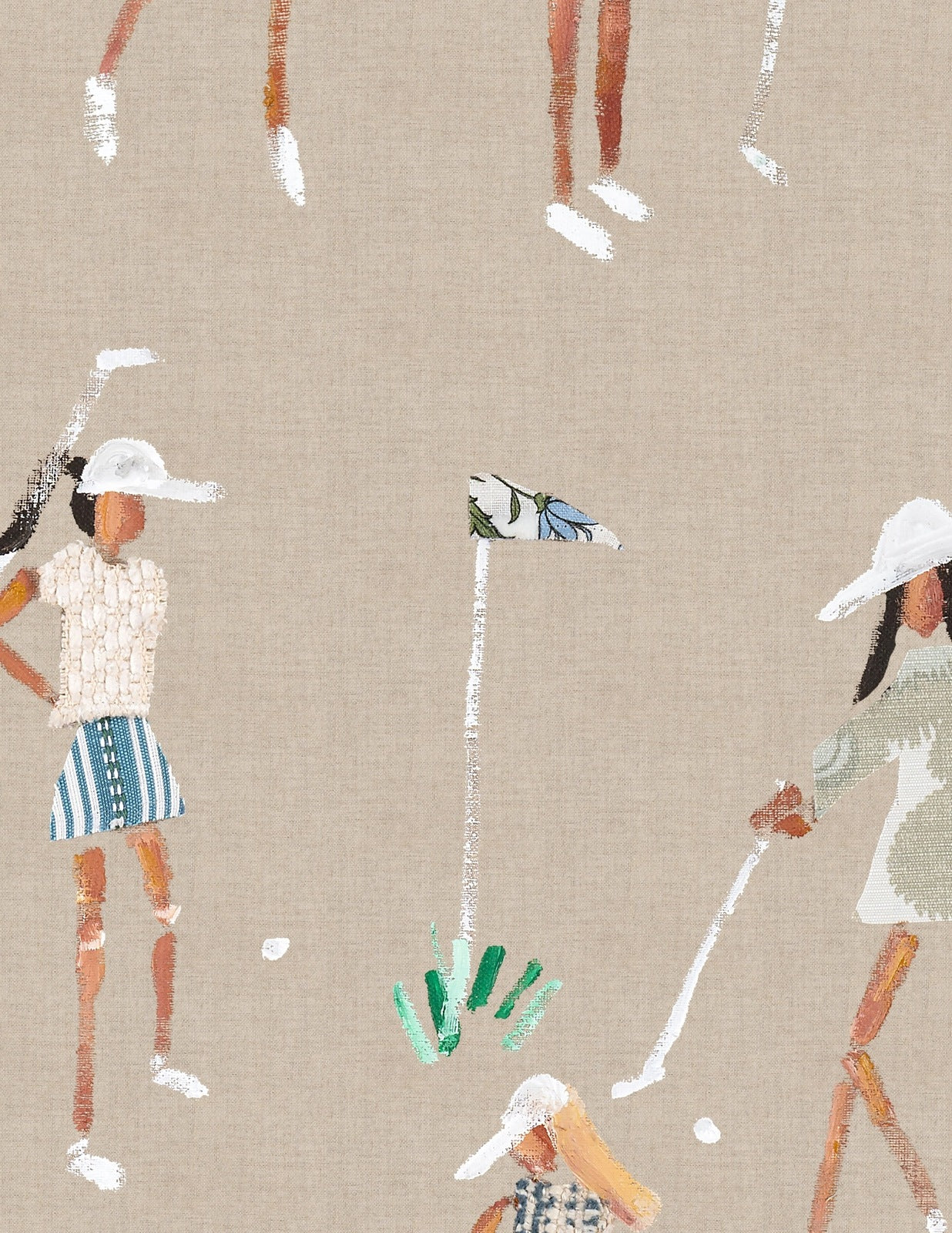 TINY™ Collection — Birdie Club Medium Wallpaper