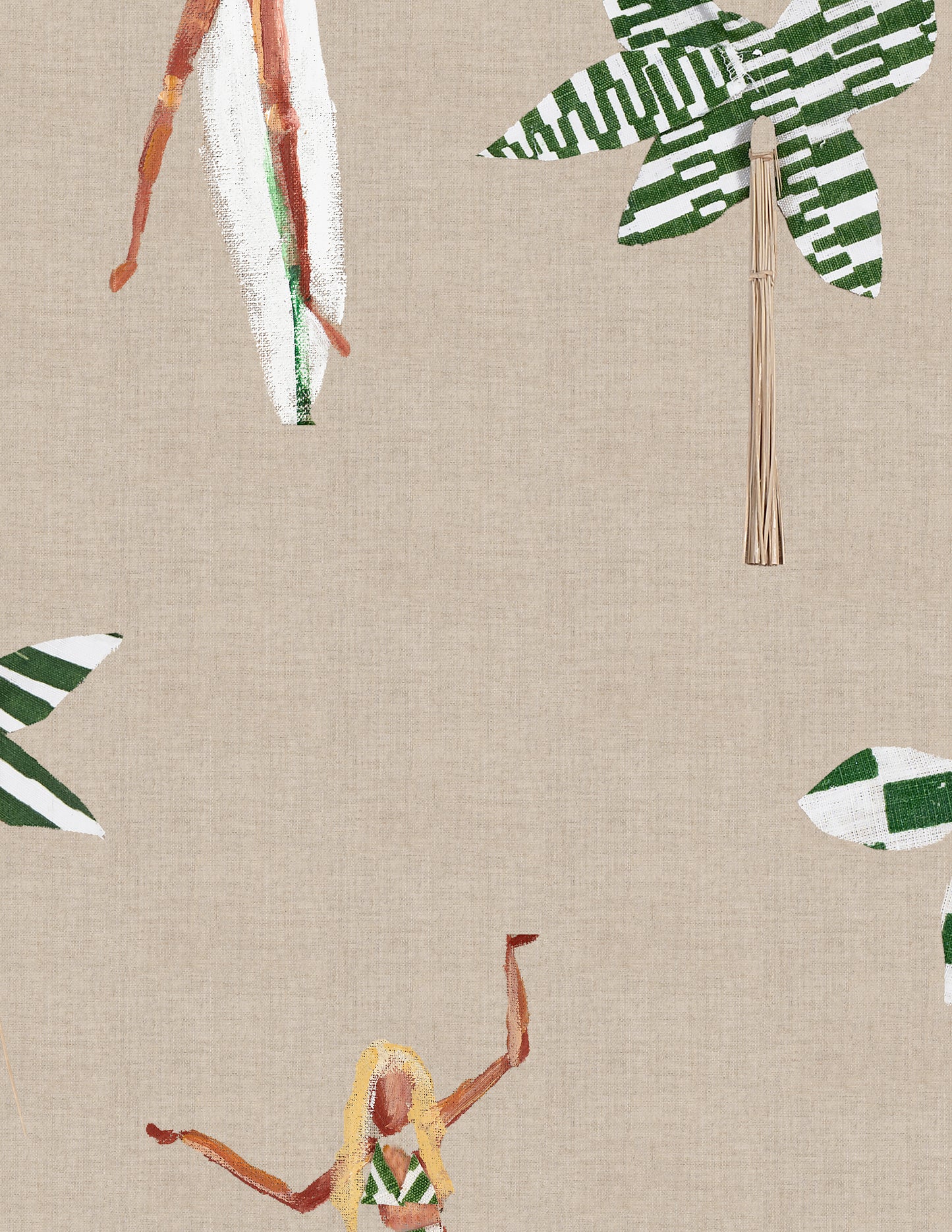 TINY™ Collection — Palm Party (Medium) Wallpaper