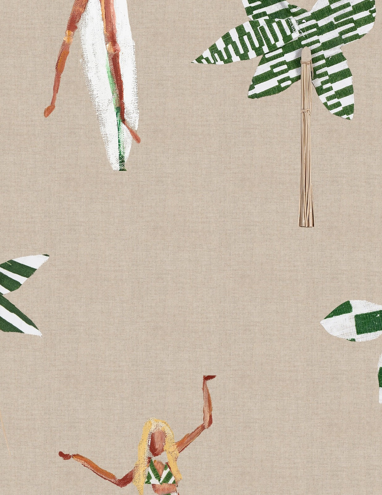 TINY™ Collection — Palm Party Medium Wallpaper