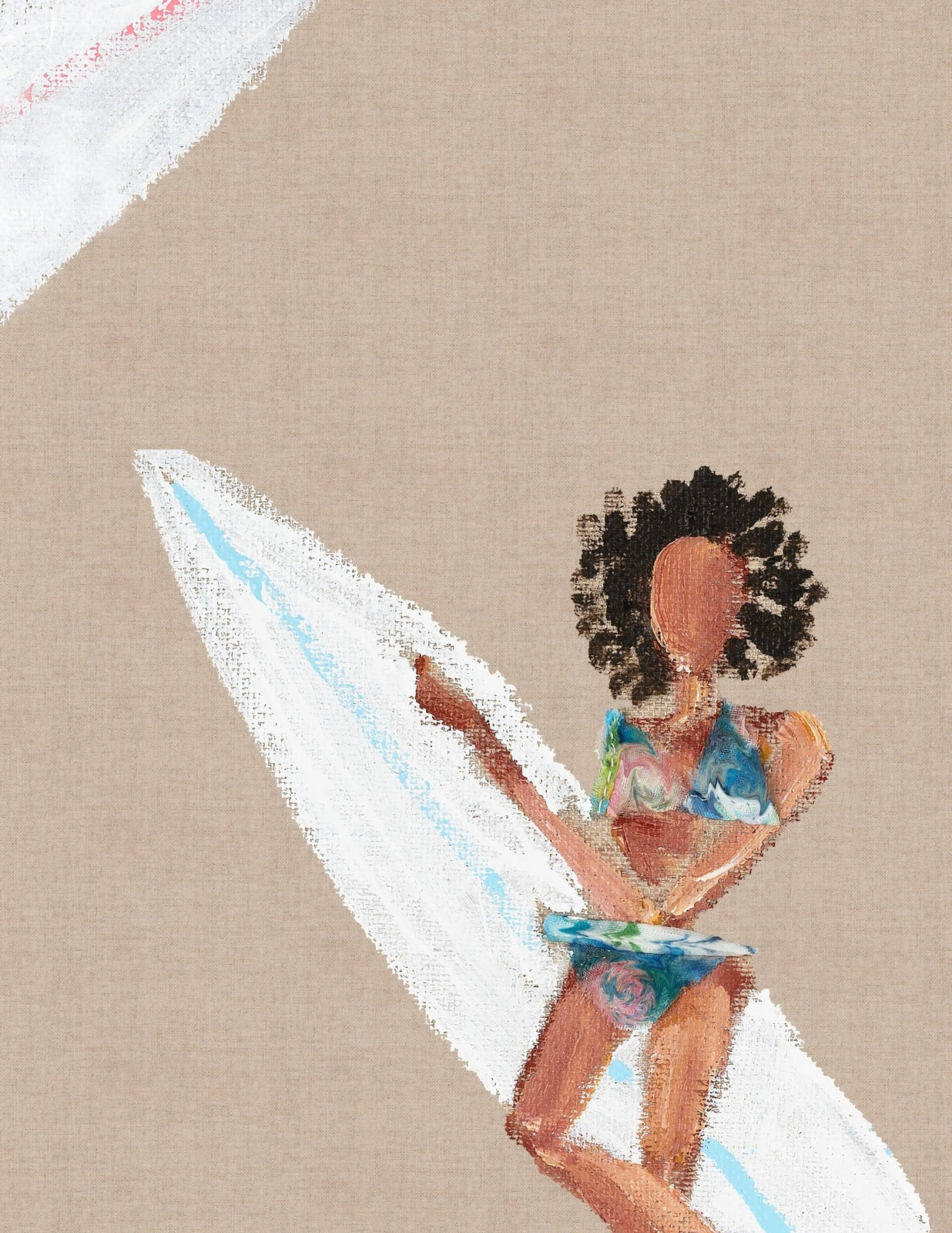 Tiny Surfer Girls Wallpaper