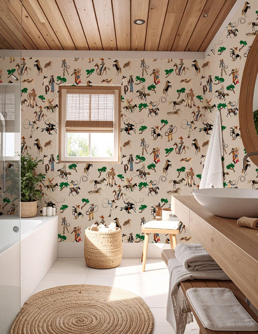 TINY™ Collection — Out West Medium Wallpaper