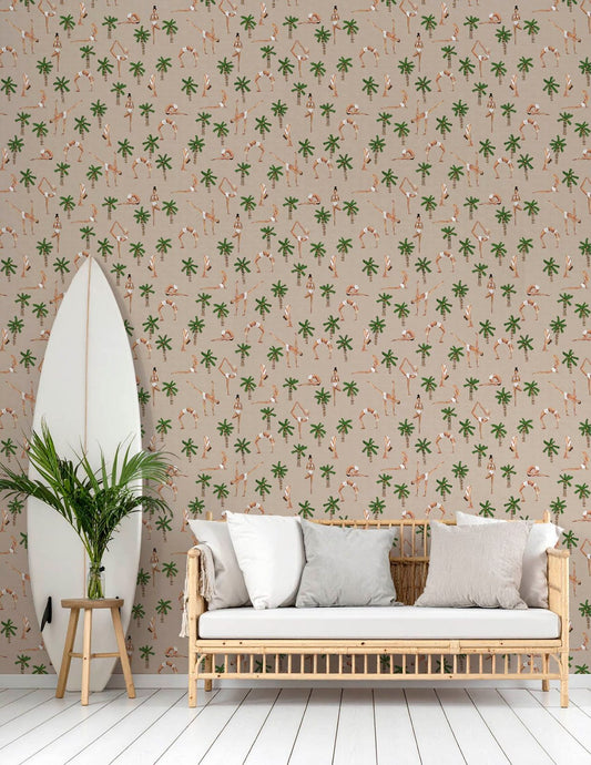 TINY™ Collection — Hot Yoga Wallpaper