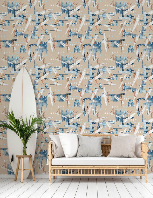 Chasing the Blues Away Wallpaper