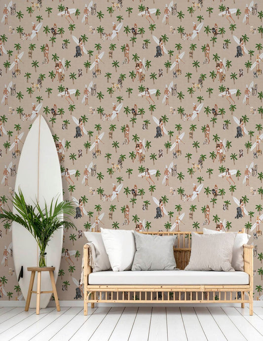 TINY™ Collection — Ocean Beach Wallpaper