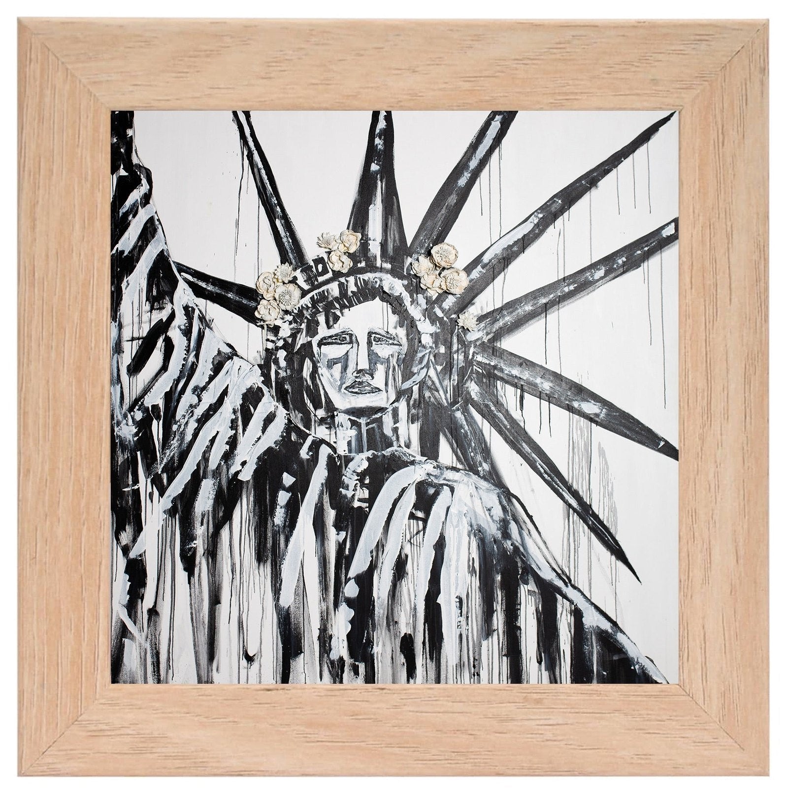 Lady Liberty B&W