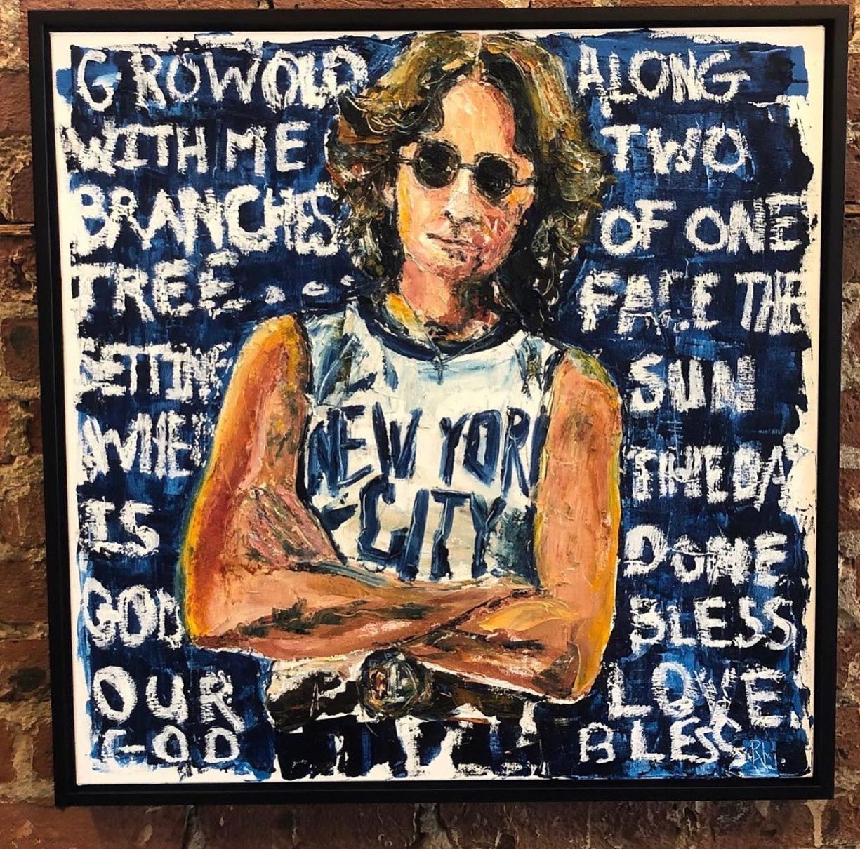 John Lennon Print NYC 1974