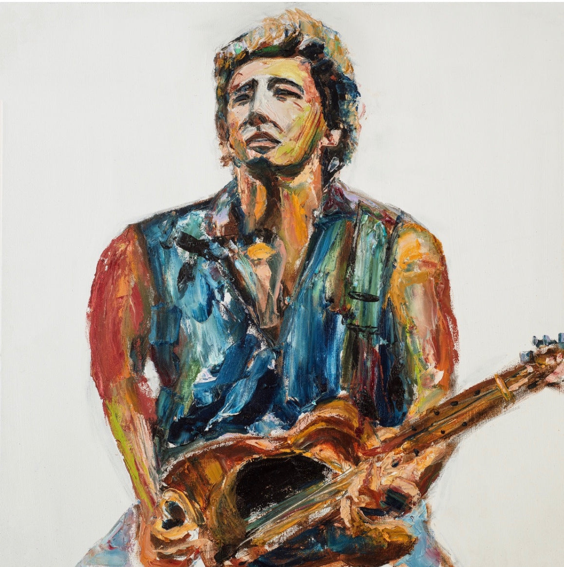 Bruce Springsteen 1980 Print
