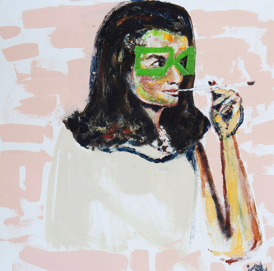 KPalm Fine Art Jackie O. Smokin Print