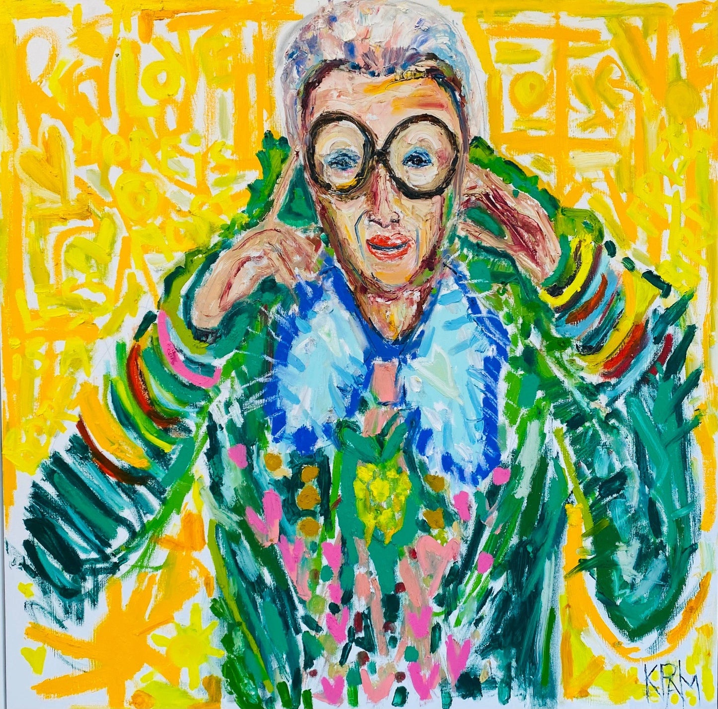 KPalm Fine Art Iris Apfel Print