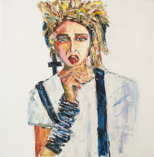 Kpalm Fine Art Madonna Print white background