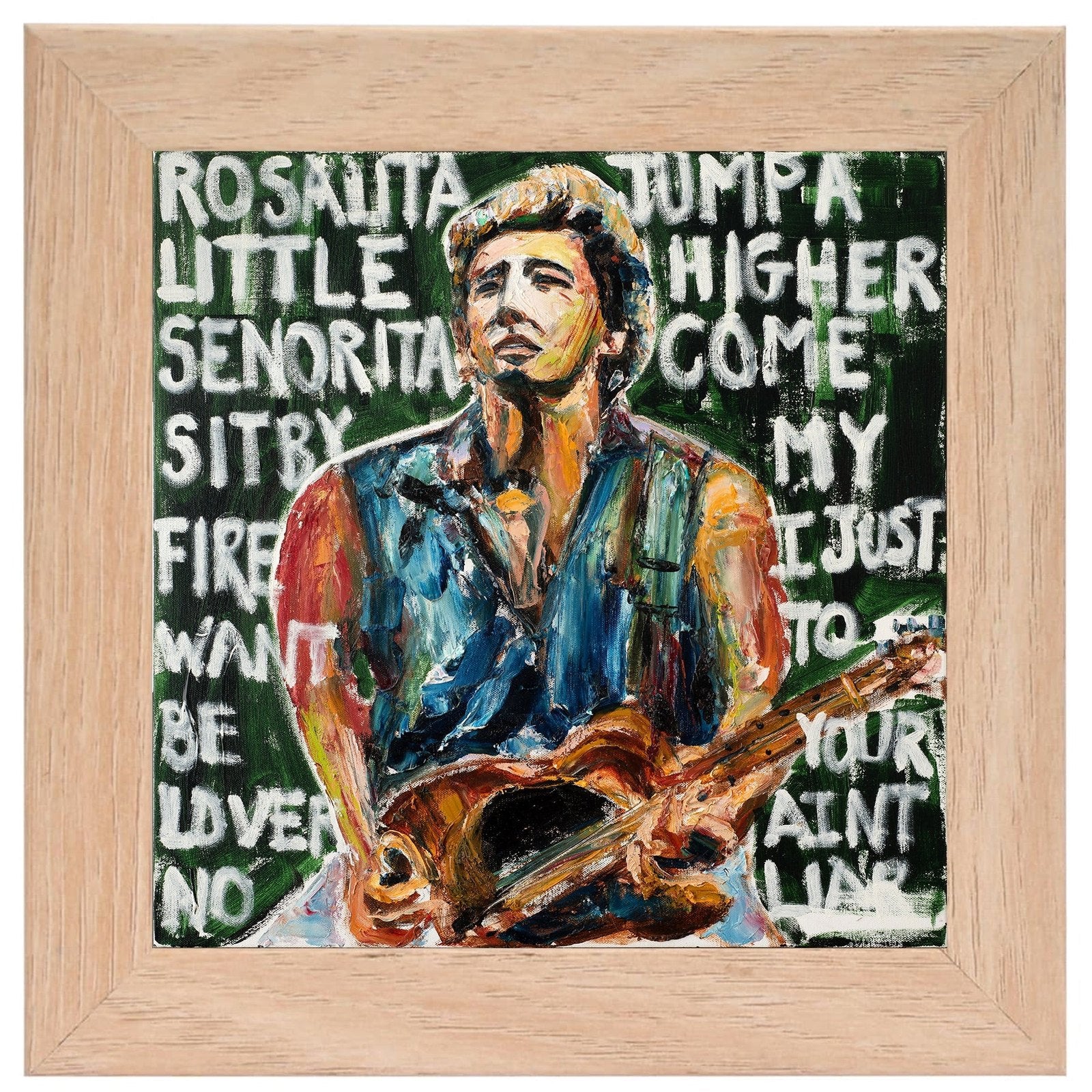 Bruce Springsteen w/ Lyrics