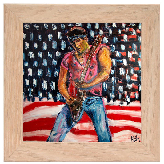 Bruce Springsteen II w/ Flag