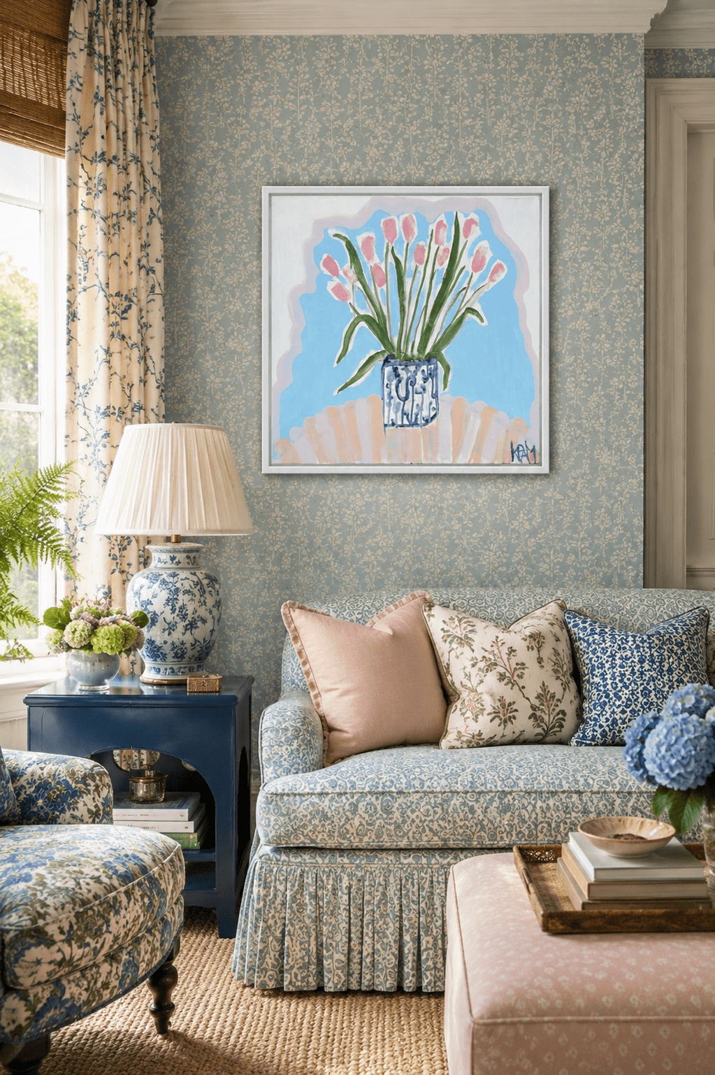 Spring in Blue