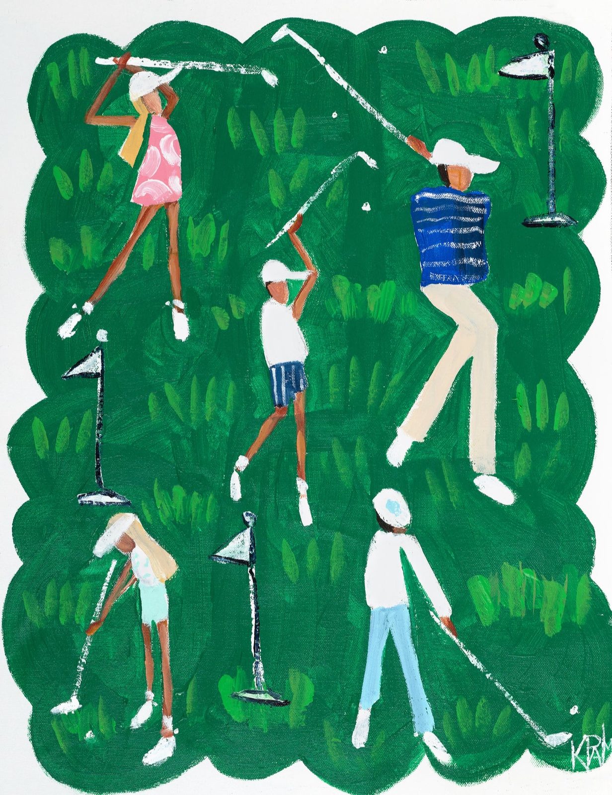 Tiny Golfers