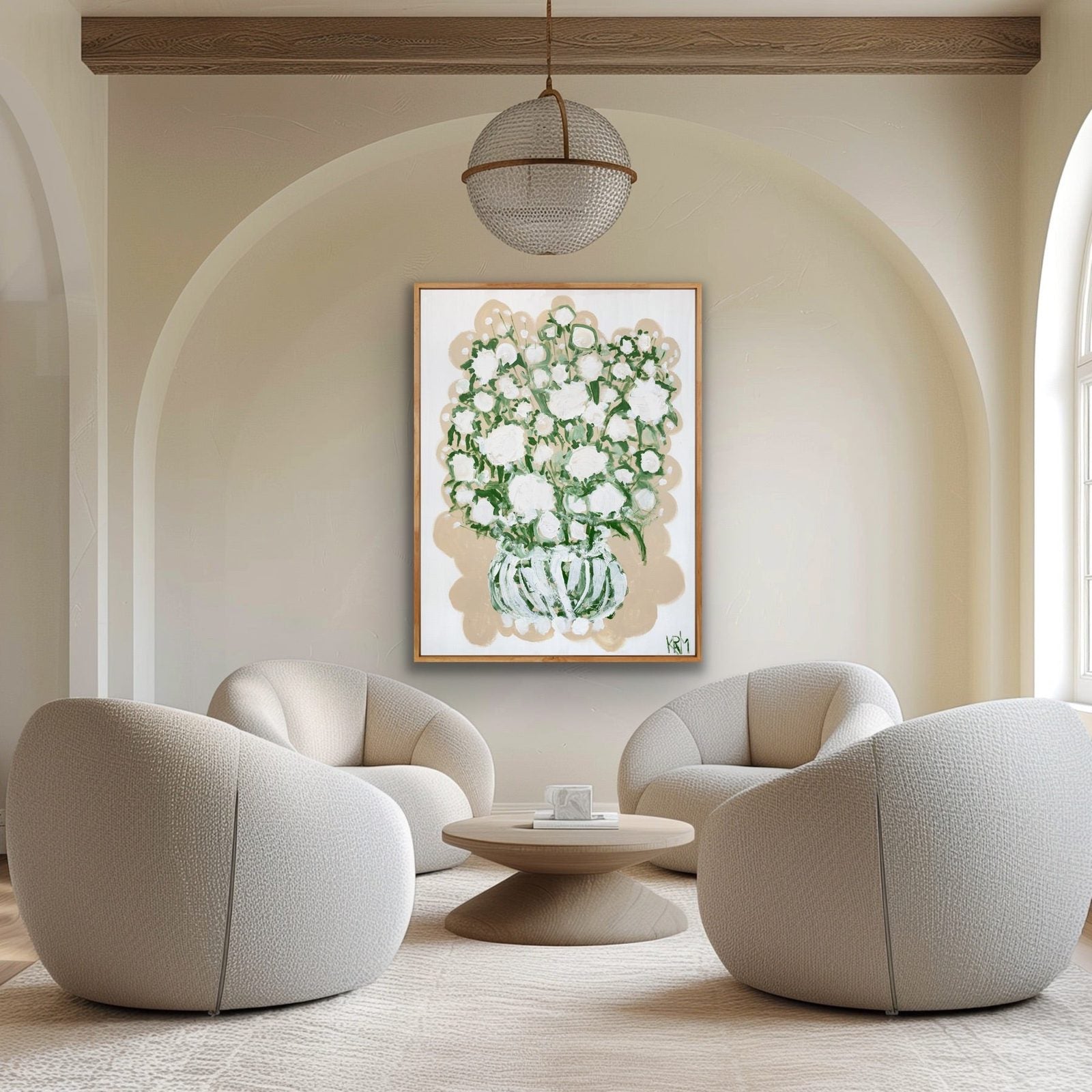 Garden in White