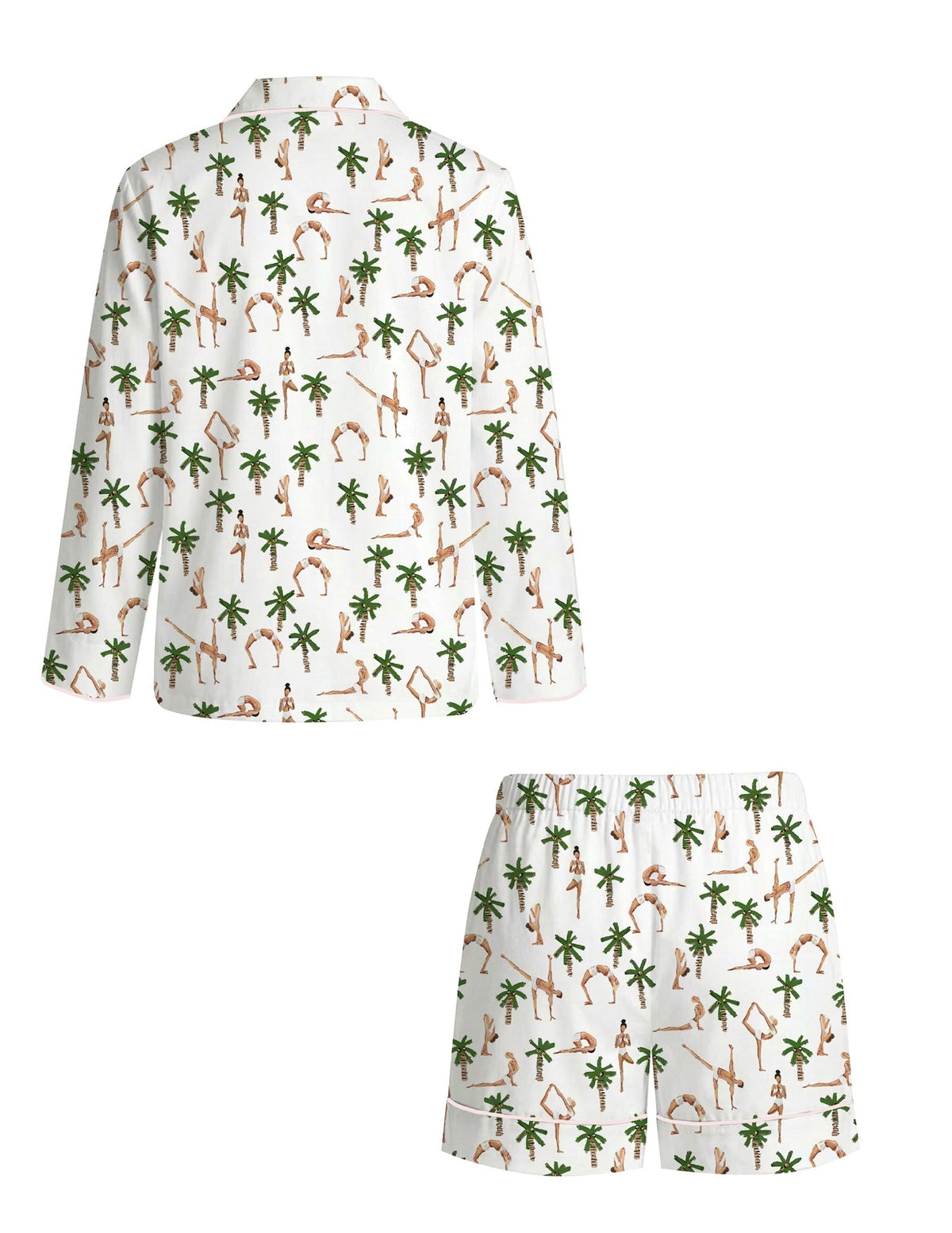 TINY™ Collection — Hot Yoga Women's Pajama Shorts Set