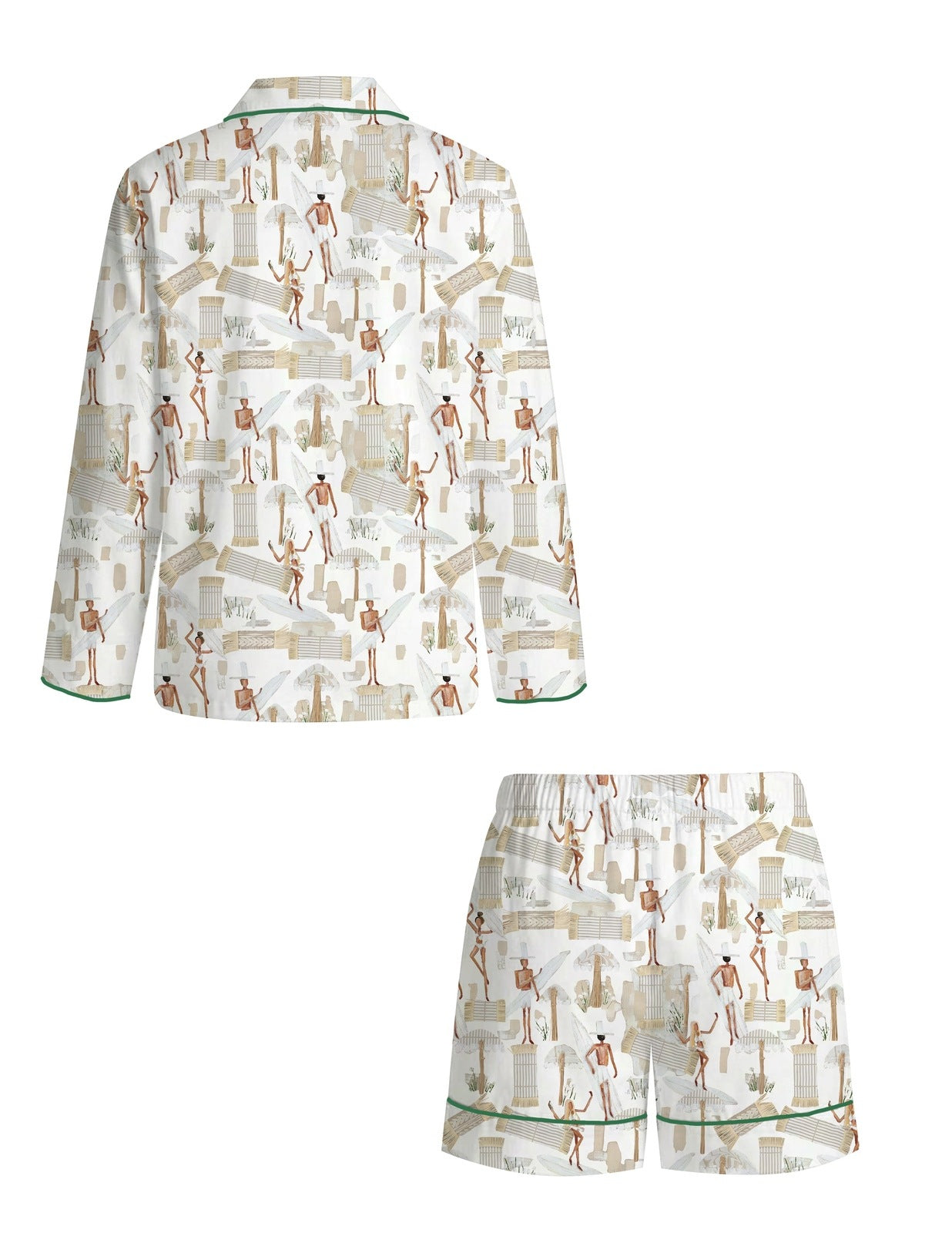 Wildflower Beach Women's Pajama Shorts Set