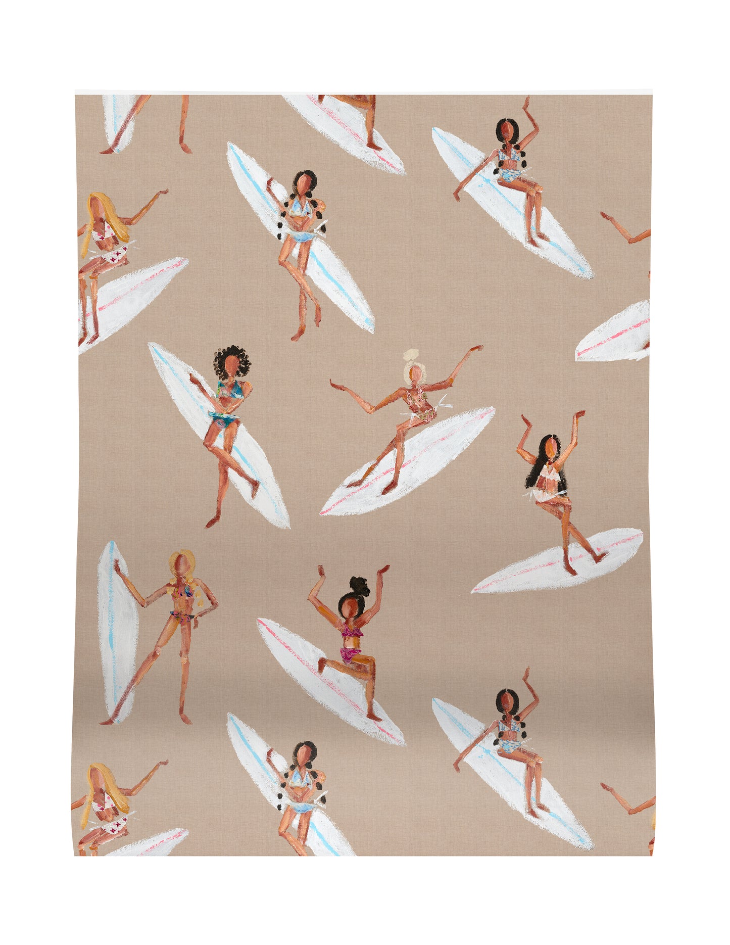 Tiny Surfer Girls Wallpaper