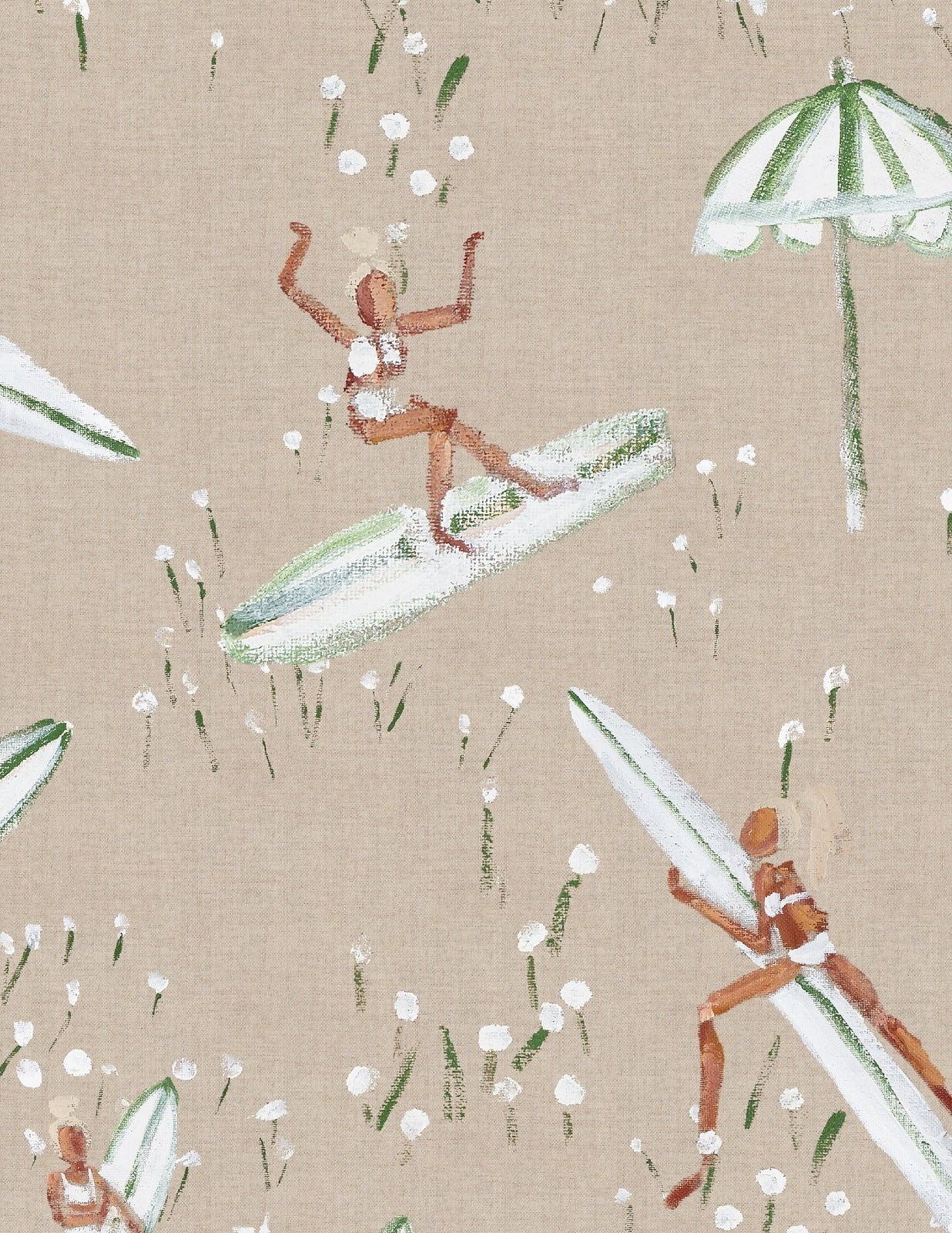 TINY™ Collection — Daisy Beach Wallpaper