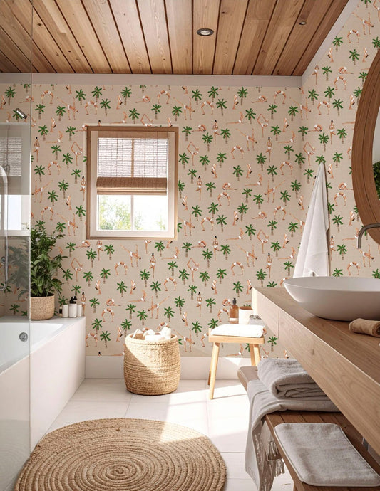 TINY™ Collection — Hot Yoga Wallpaper