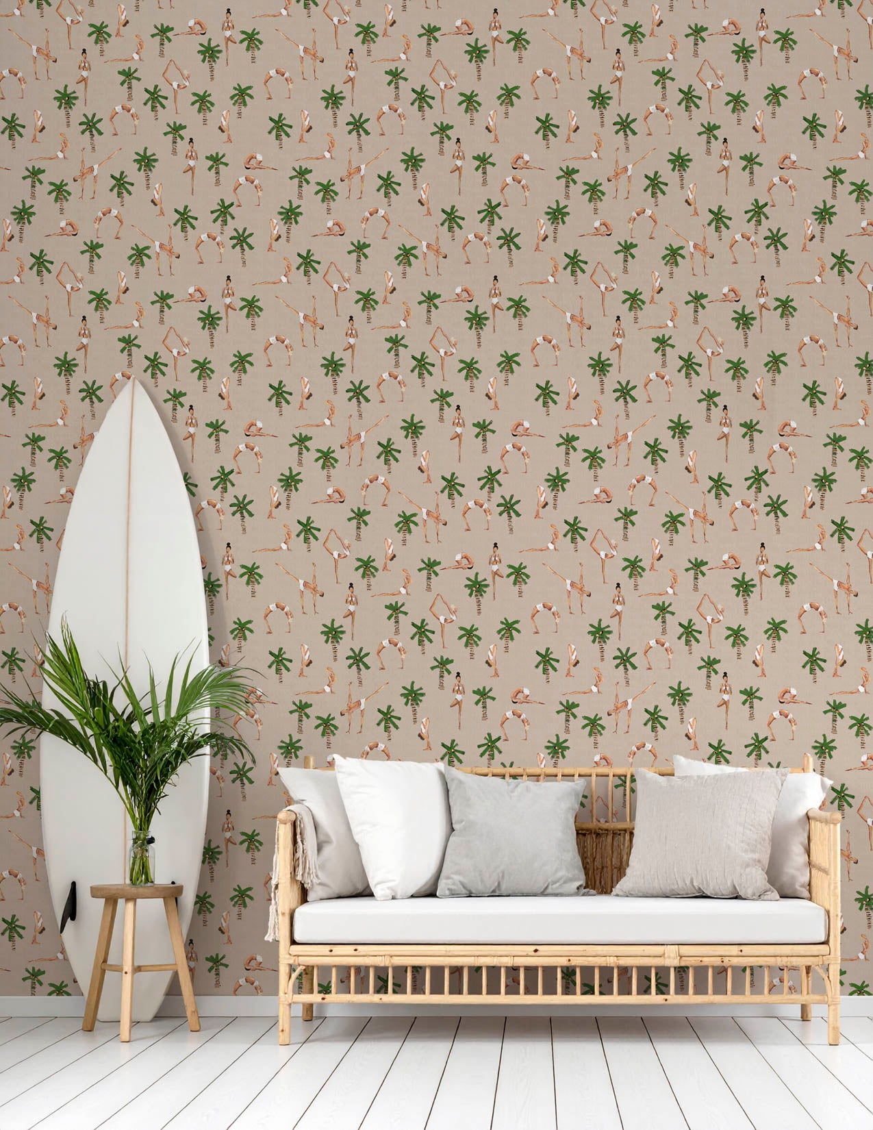 TINY™ Collection — Hot Yoga Wallpaper