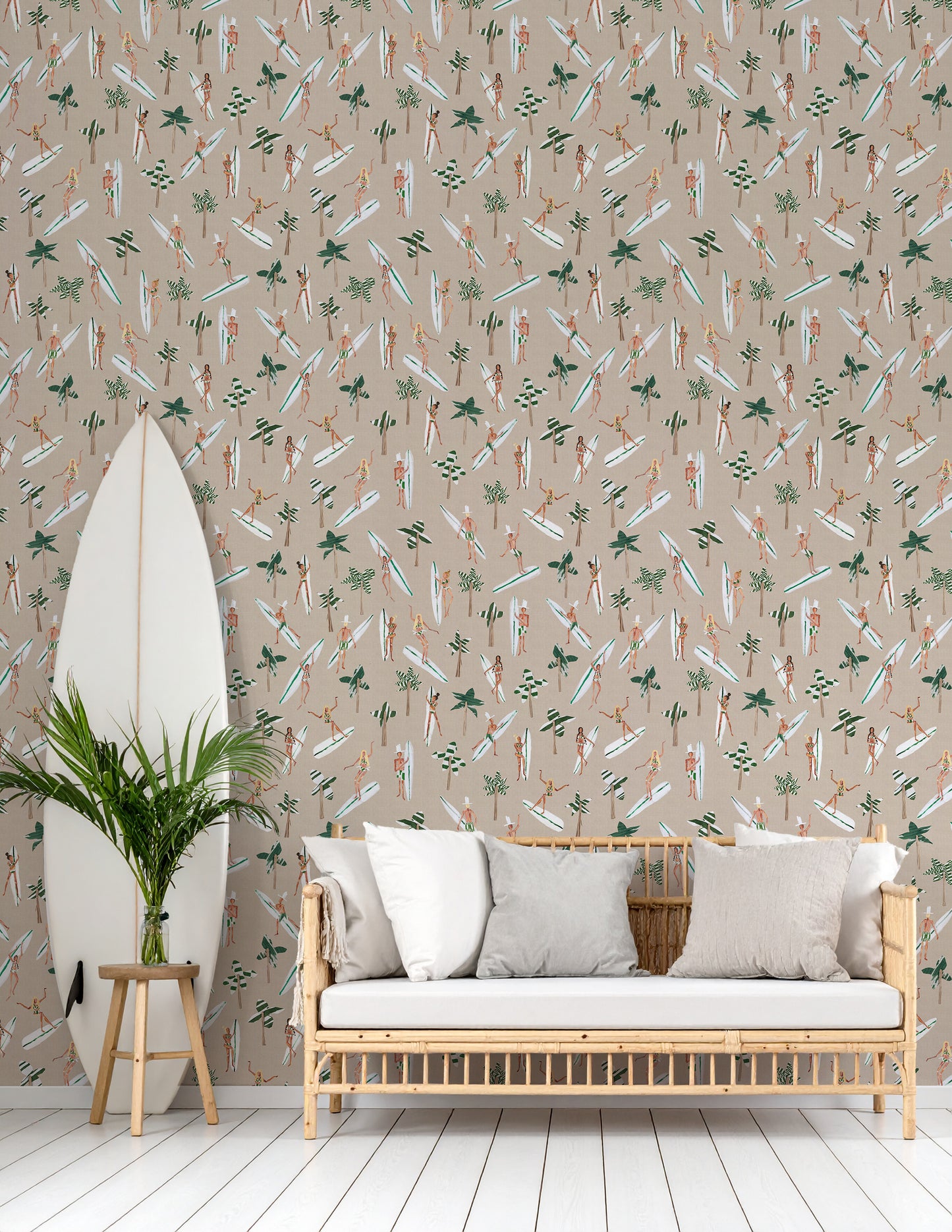 TINY™ Collection — Palm Party (Small) Wallpaper