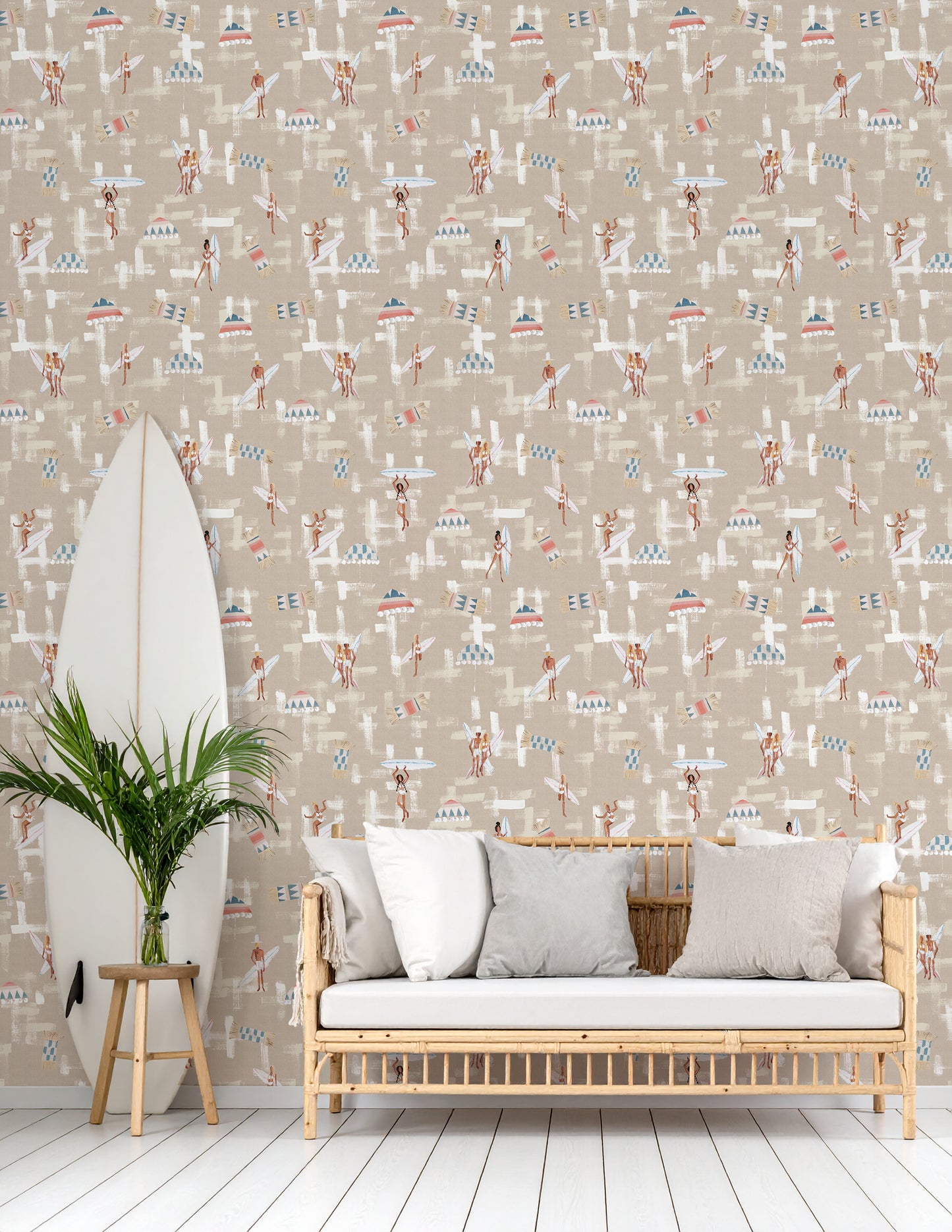 TINY™ Collection — Les Surfeurs de l'ete Wallpaper