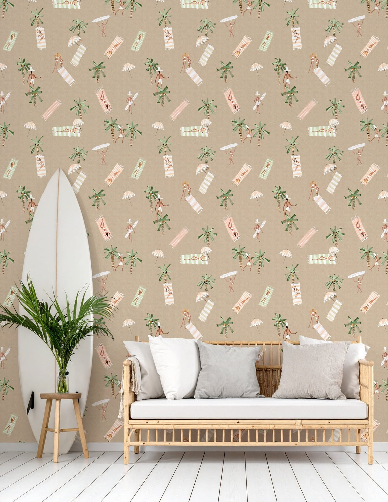 Palm Beach Parade Wallpaper