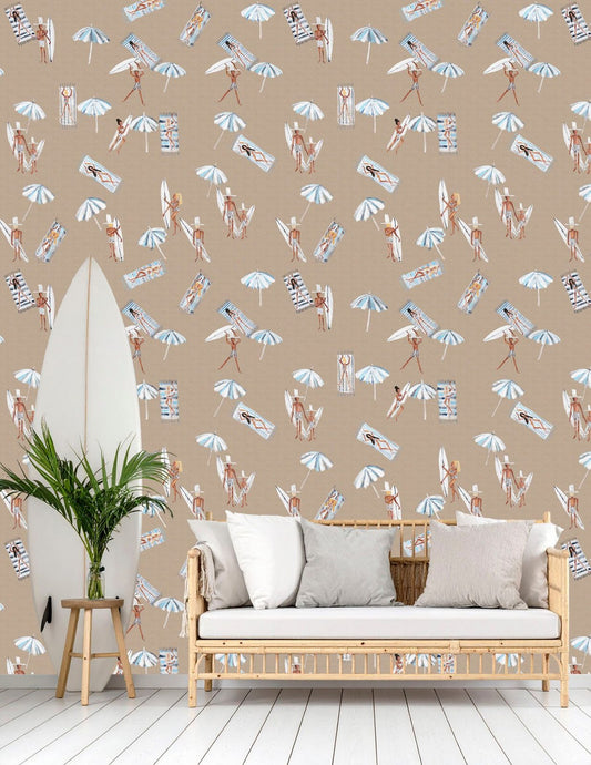 Beach Babes Wallpaper