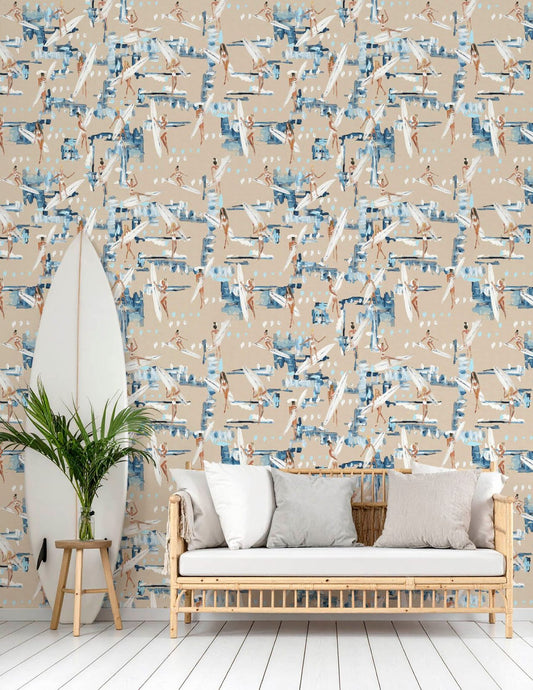 Chasing the Blues Away Wallpaper