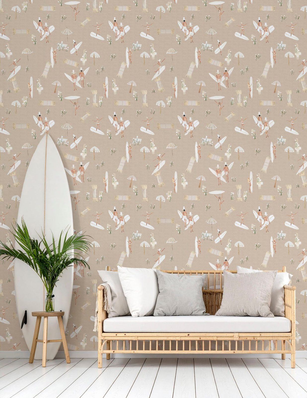 Petite Fleur Beach Wallpaper