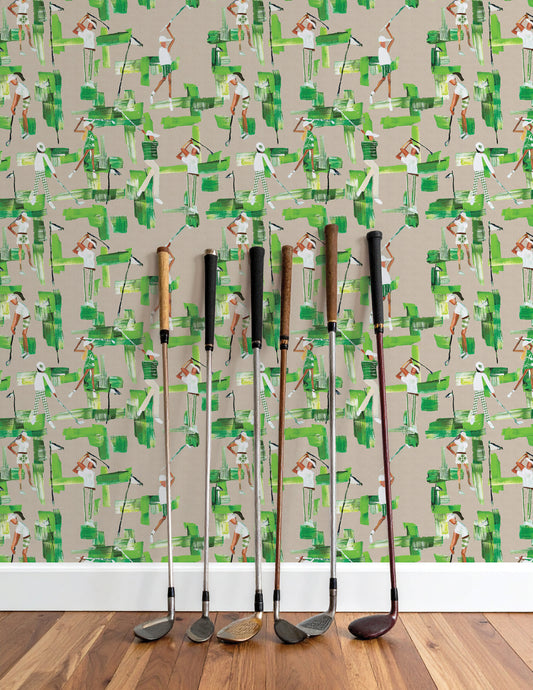 TINY™ Collection — On the Green Wallpaper