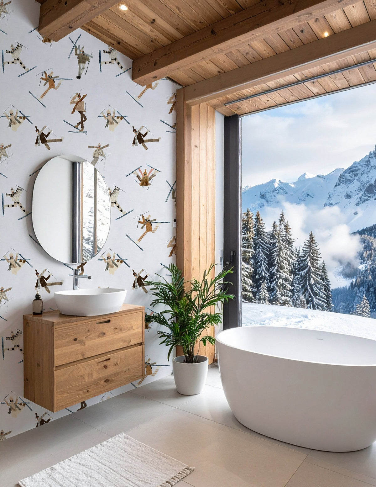 TINY™ Collection — St Moritz Wallpaper