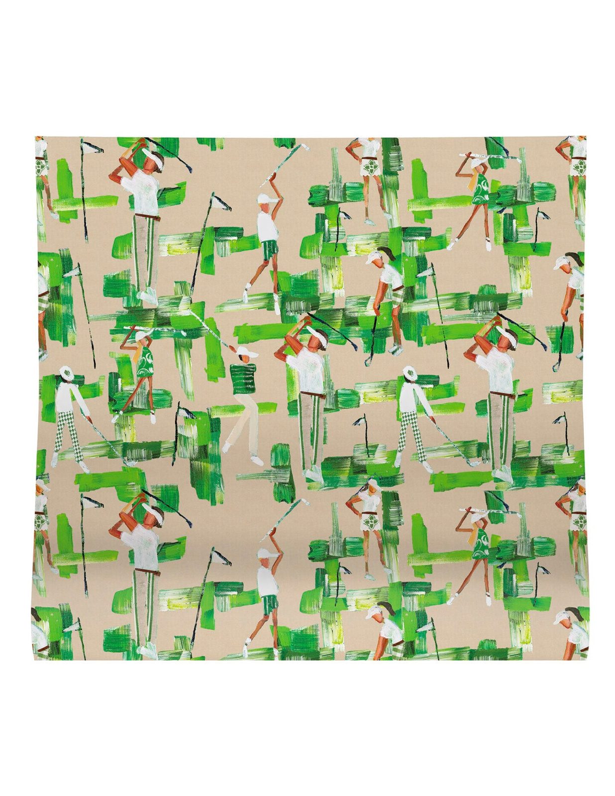 On the Green Wallpaper