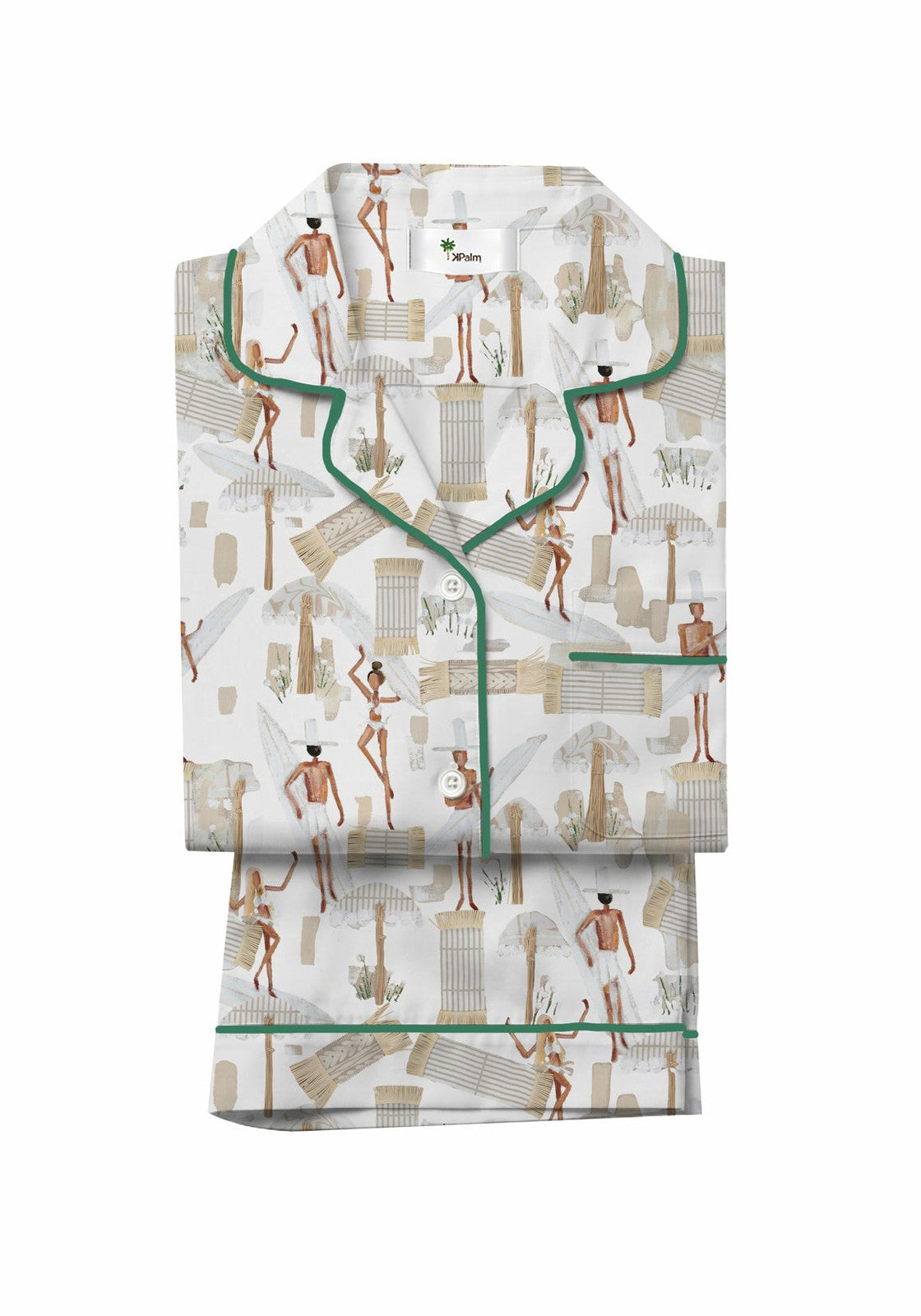 TINY™ Collection — Wildflower Beach Women's Pajama Shorts Set
