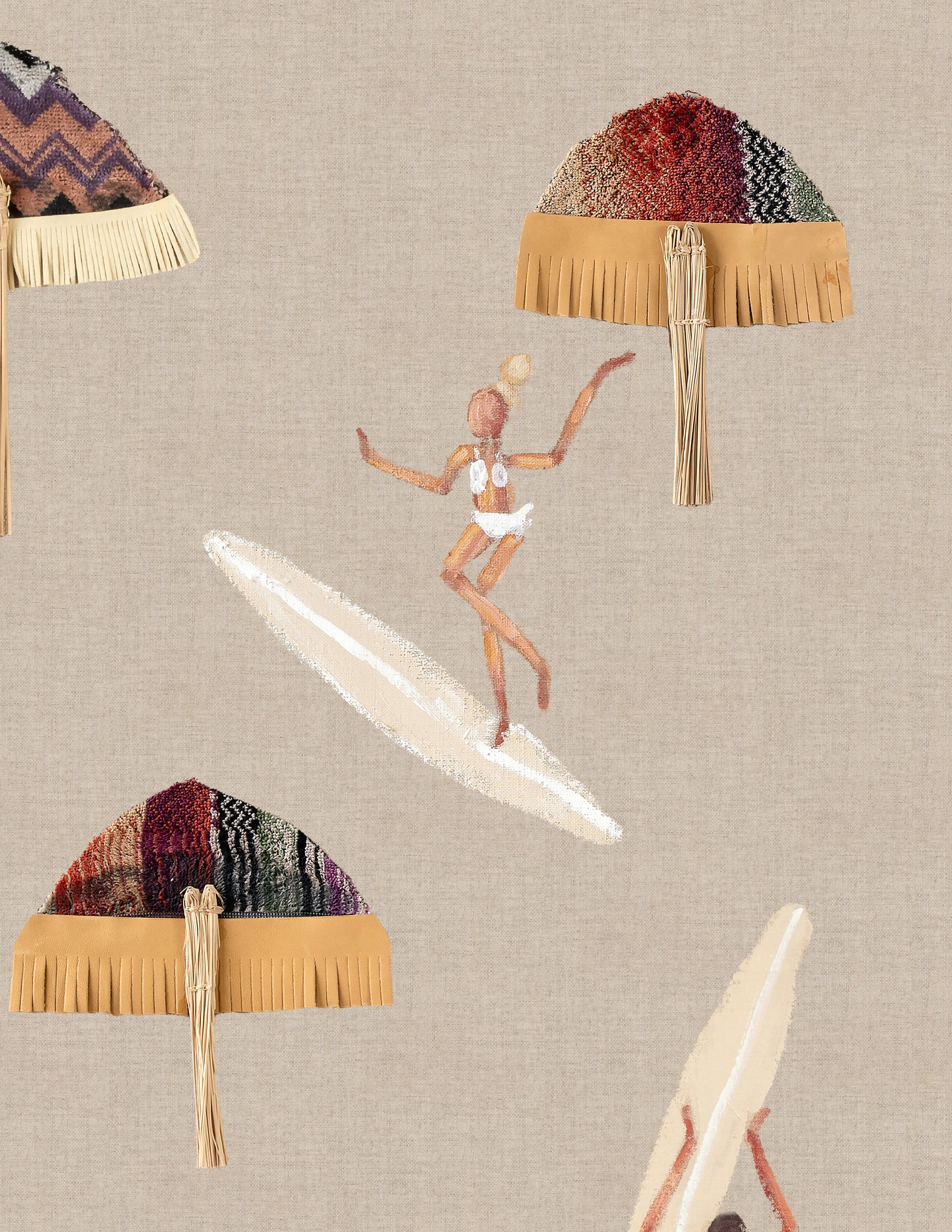 TINY™ Collection — Miami Beach Wallpaper