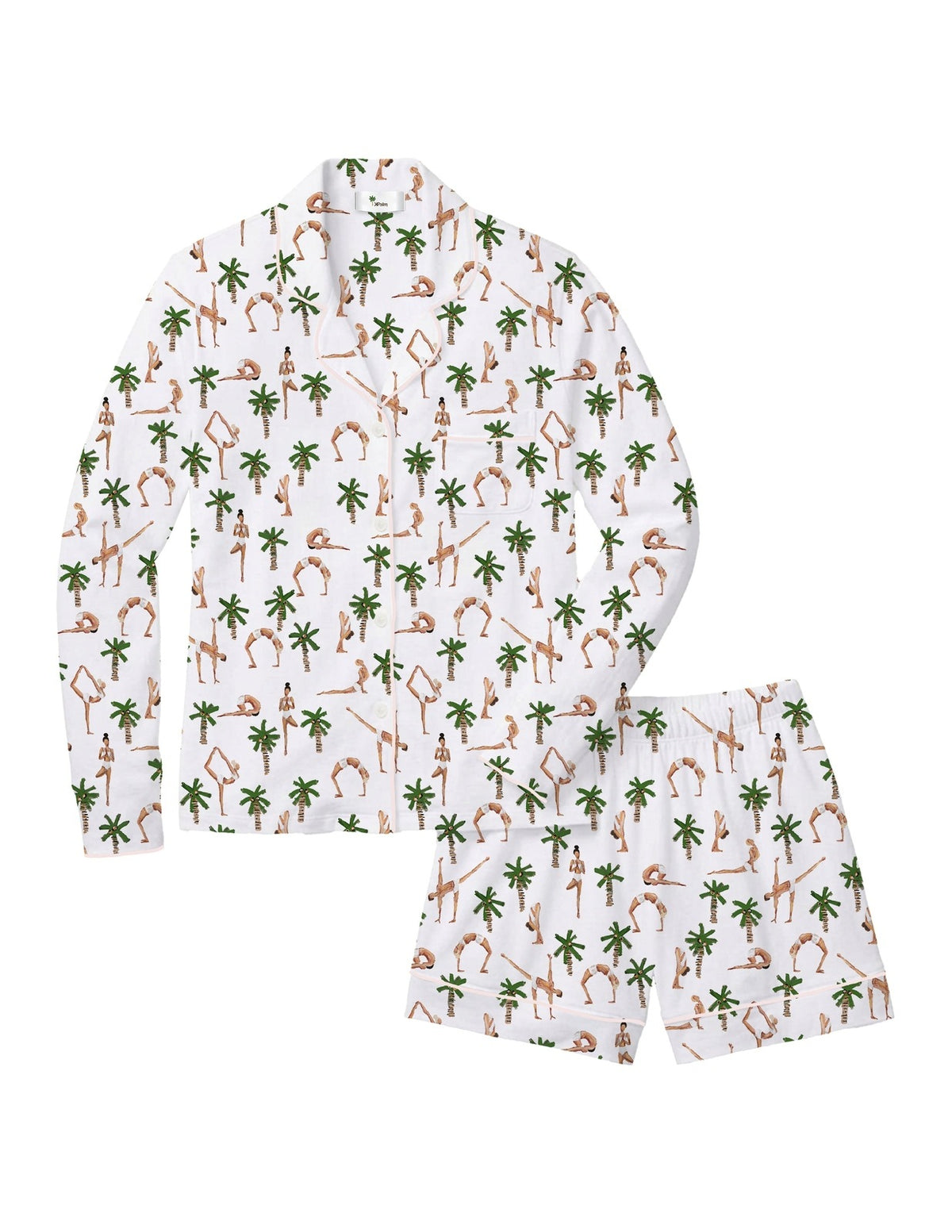 TINY™ Collection — Hot Yoga Women's Pajama Shorts Set