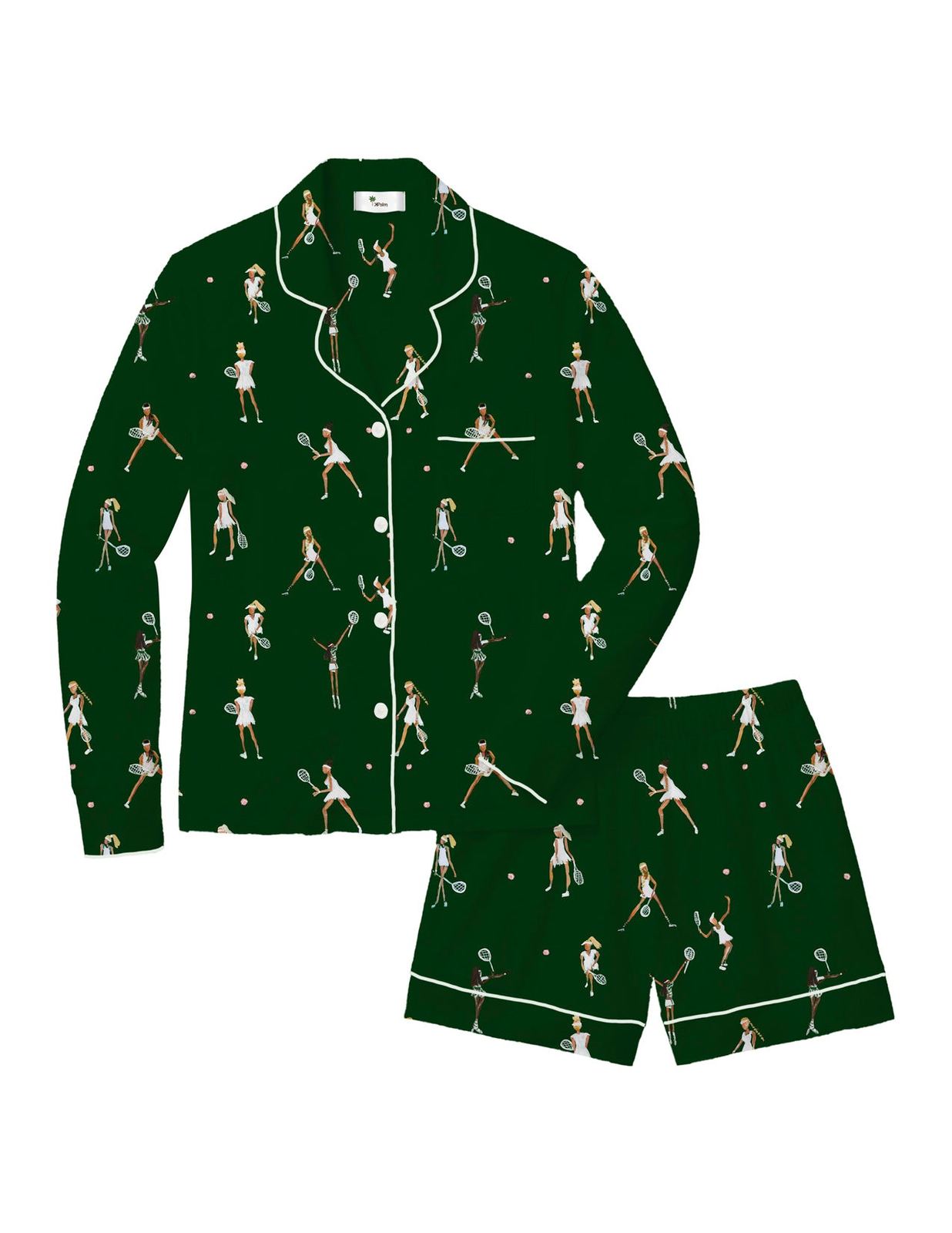 TINY™ Collection — Love Set Match Women's Pajama Shorts Set