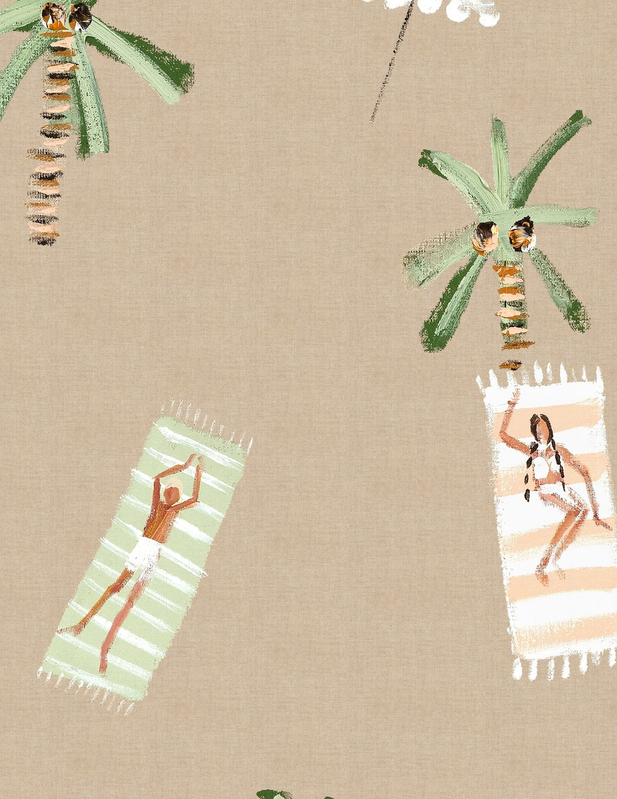 TINY™ Collection — Palm Beach Parade Wallpaper
