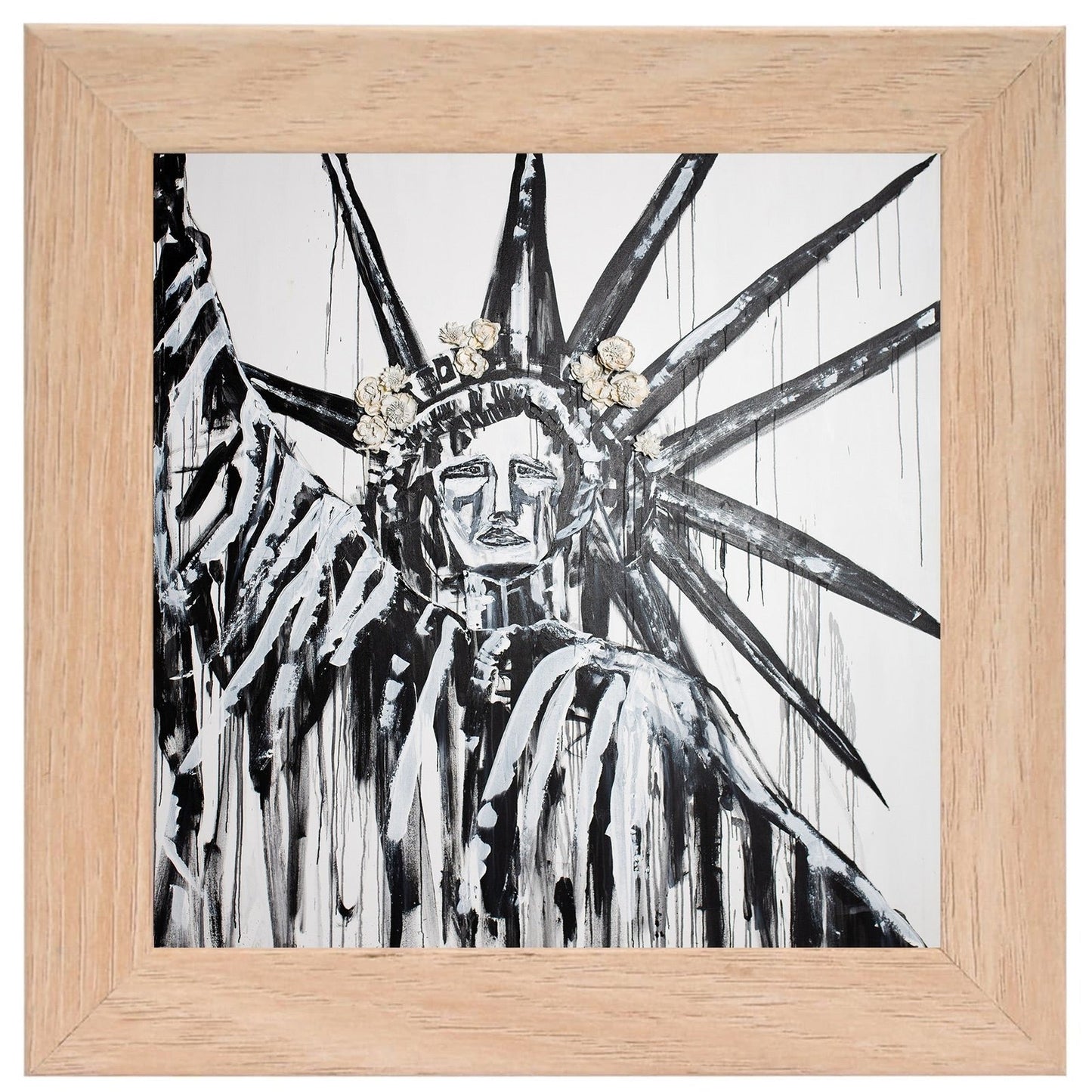 Lady Liberty B&W