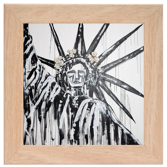 Lady Liberty B&W