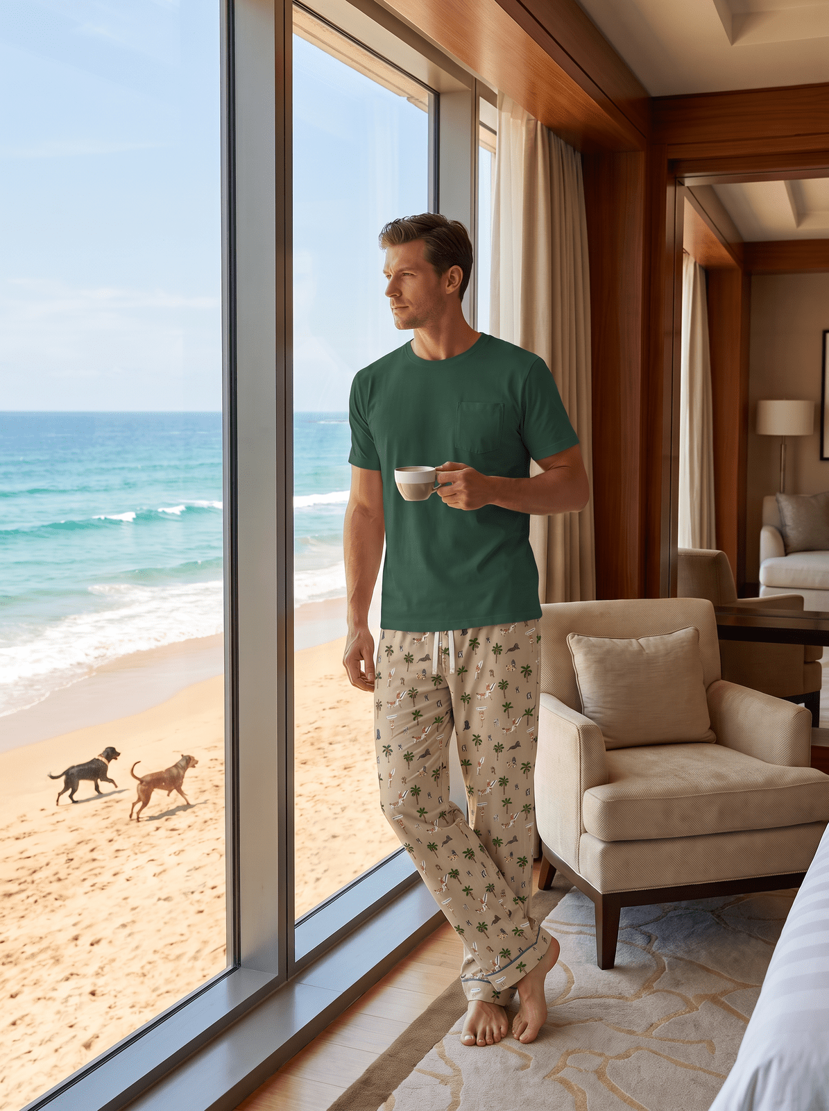 TINY™ Collection — Ocean Beach Men's Pajama