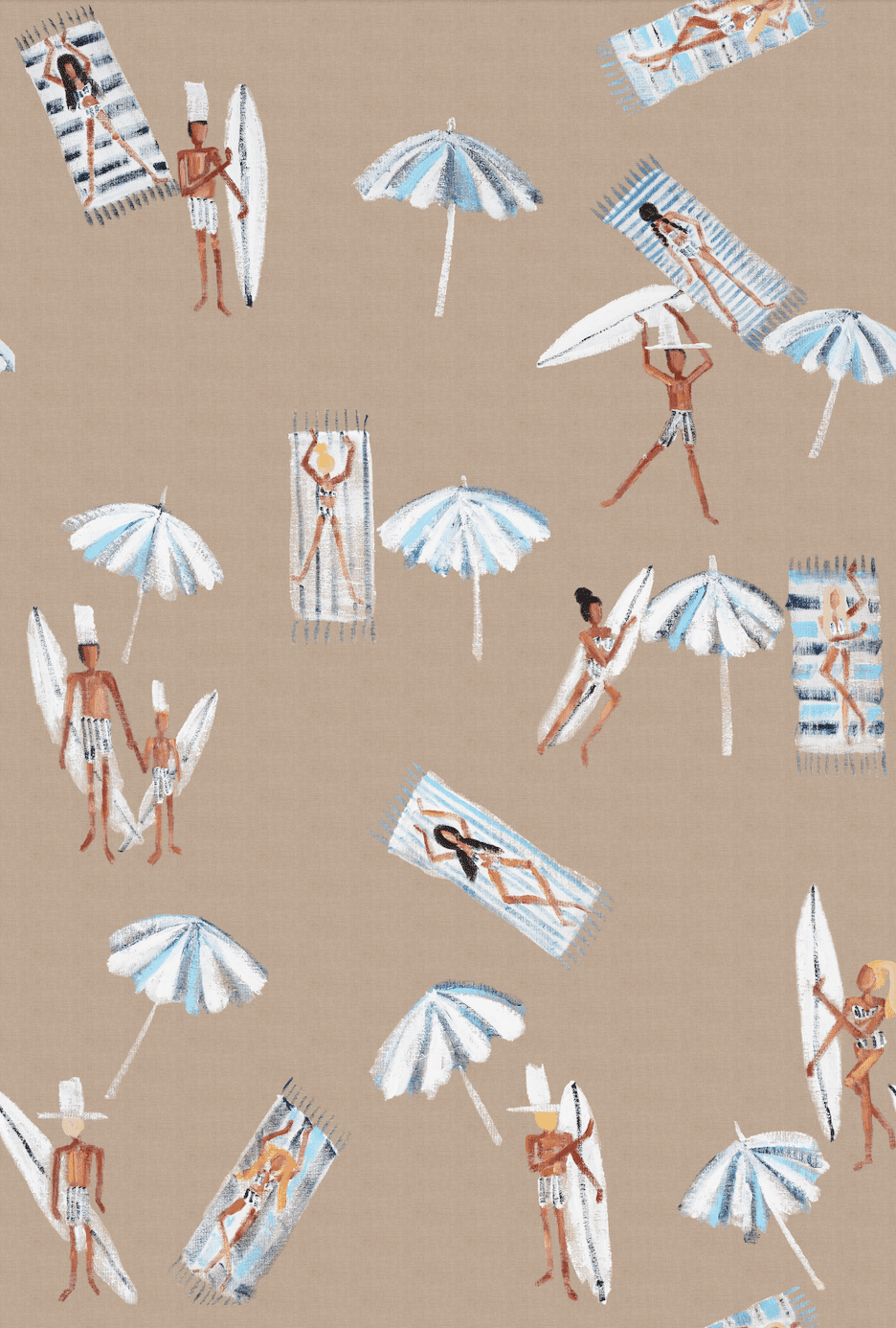 Beach Babes Wallpaper