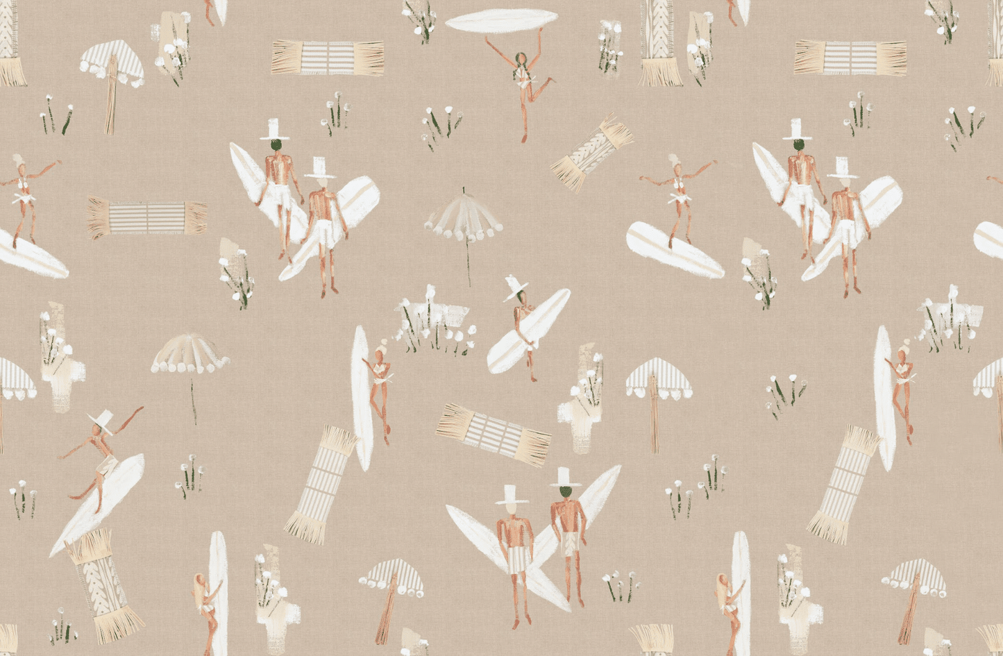 Petite Fleur Beach Wallpaper