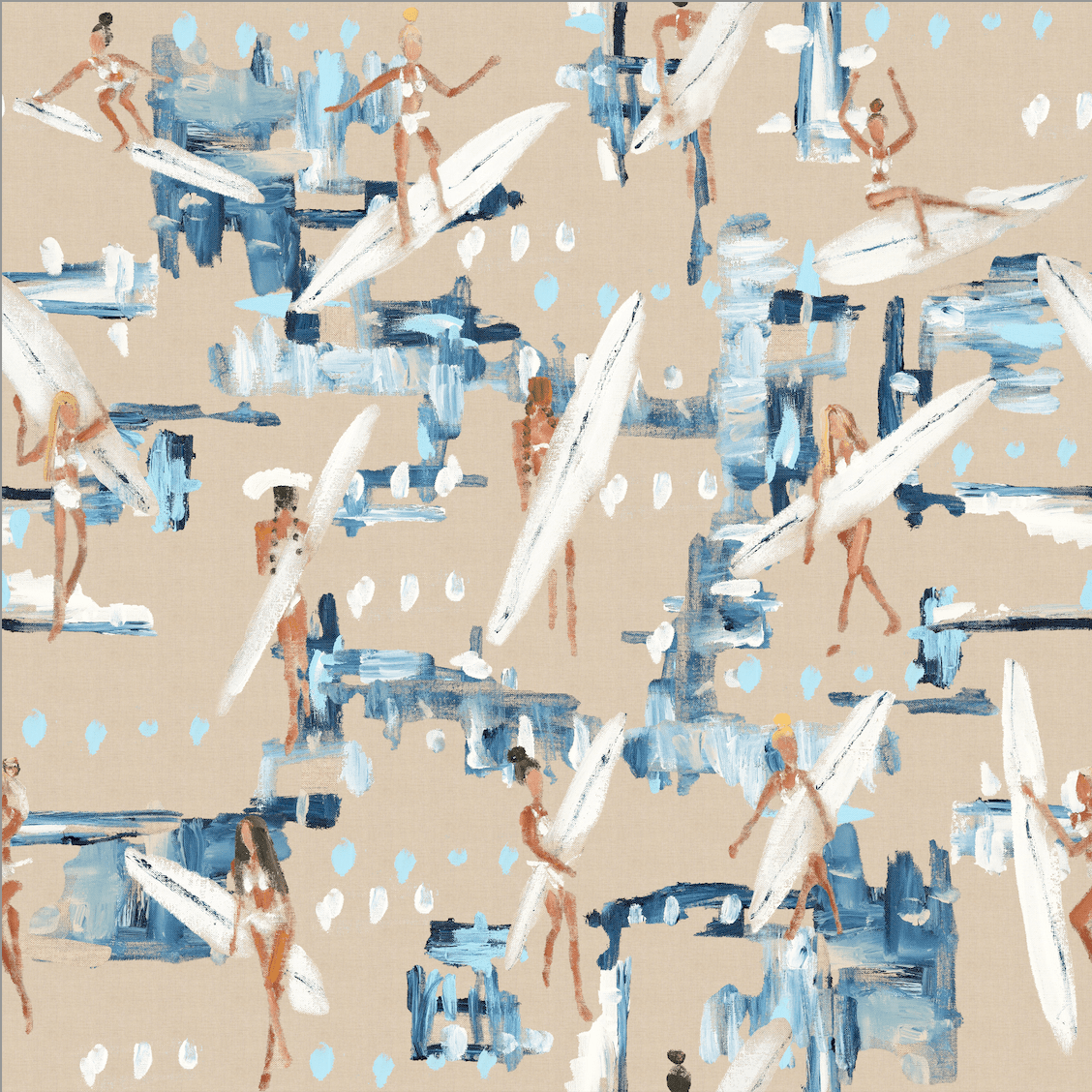 Chasing the Blues Away Wallpaper