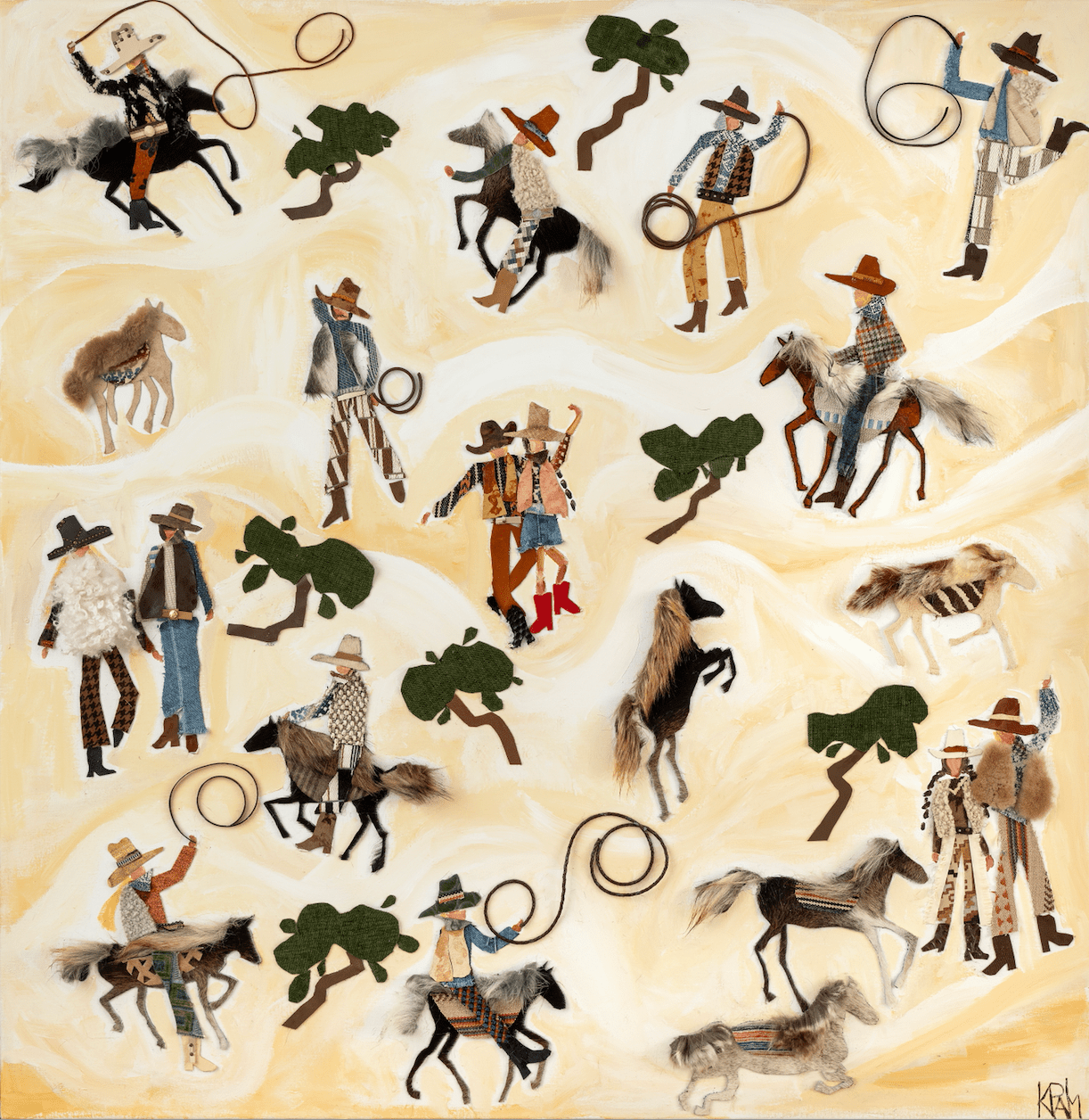 Tiny Horseback Riders