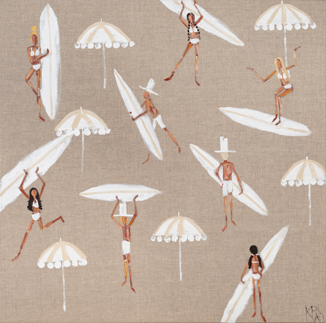 TINY™ Collection — Beach Babes Buff- Original