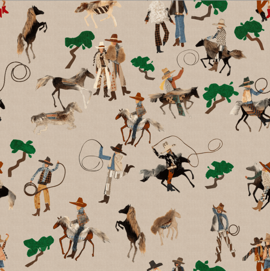 TINY™ Collection — Out West Medium Wallpaper