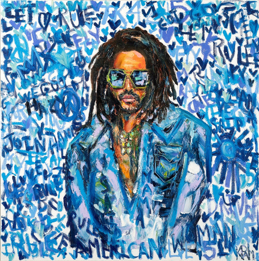 Lenny Kravitz w/ Background